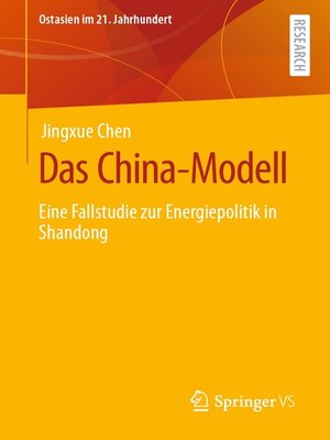 cover image of Das China-Modell